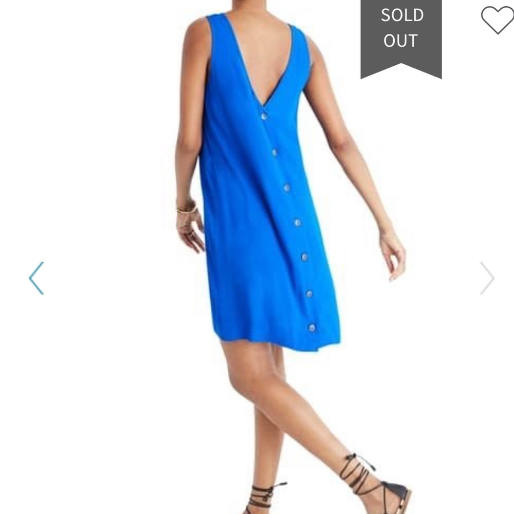 New Madewell Lakeshore Button Dress